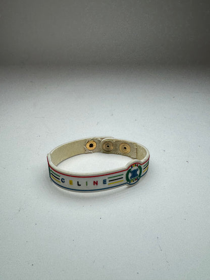 Bracelet en plastique vintage Céline Paris
