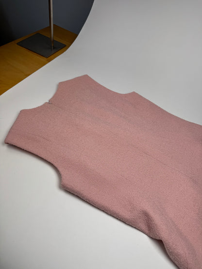 Vintage Balenciaga Wool Dress M pink