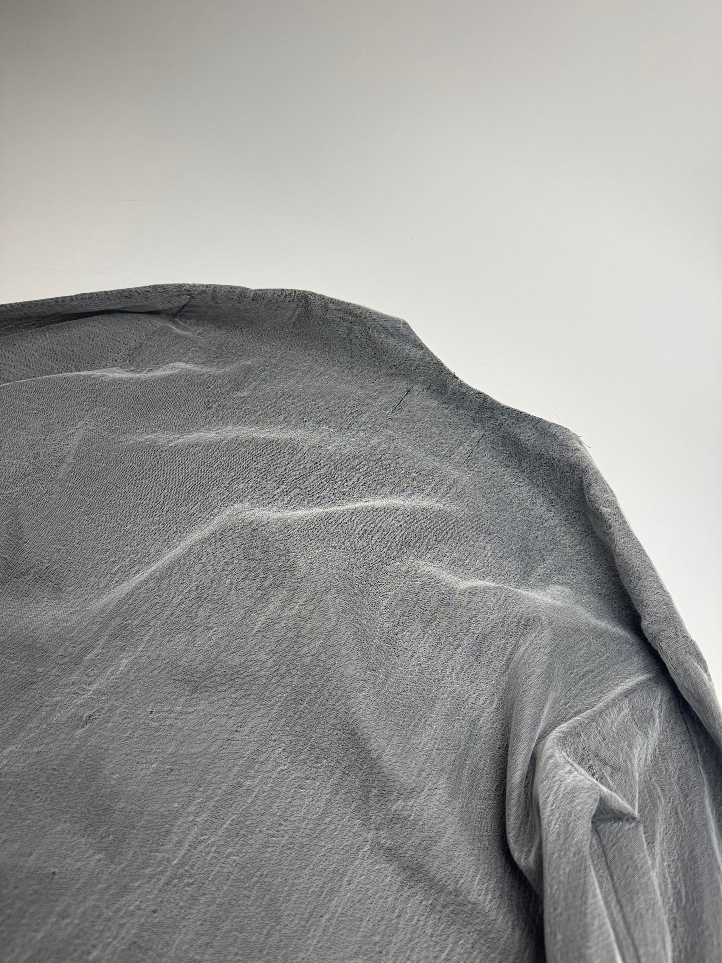 Vintage Comme Des Garçons Tricots Shirt Silver 40/L