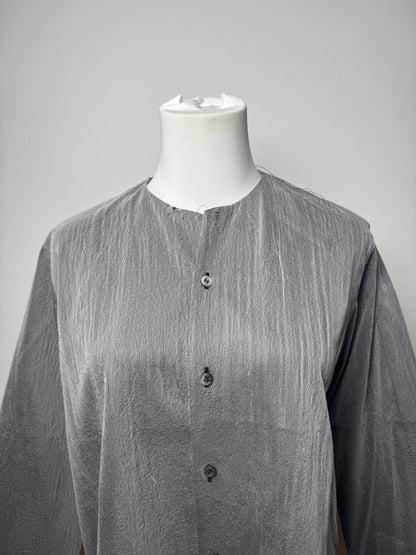 Vintage Comme Des Garçons Tricots Shirt Silver 40/L