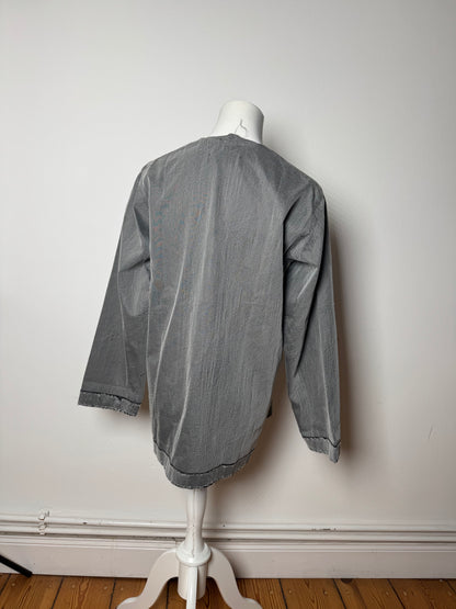 Vintage Comme Des Garçons Tricots Shirt Silver 40/L