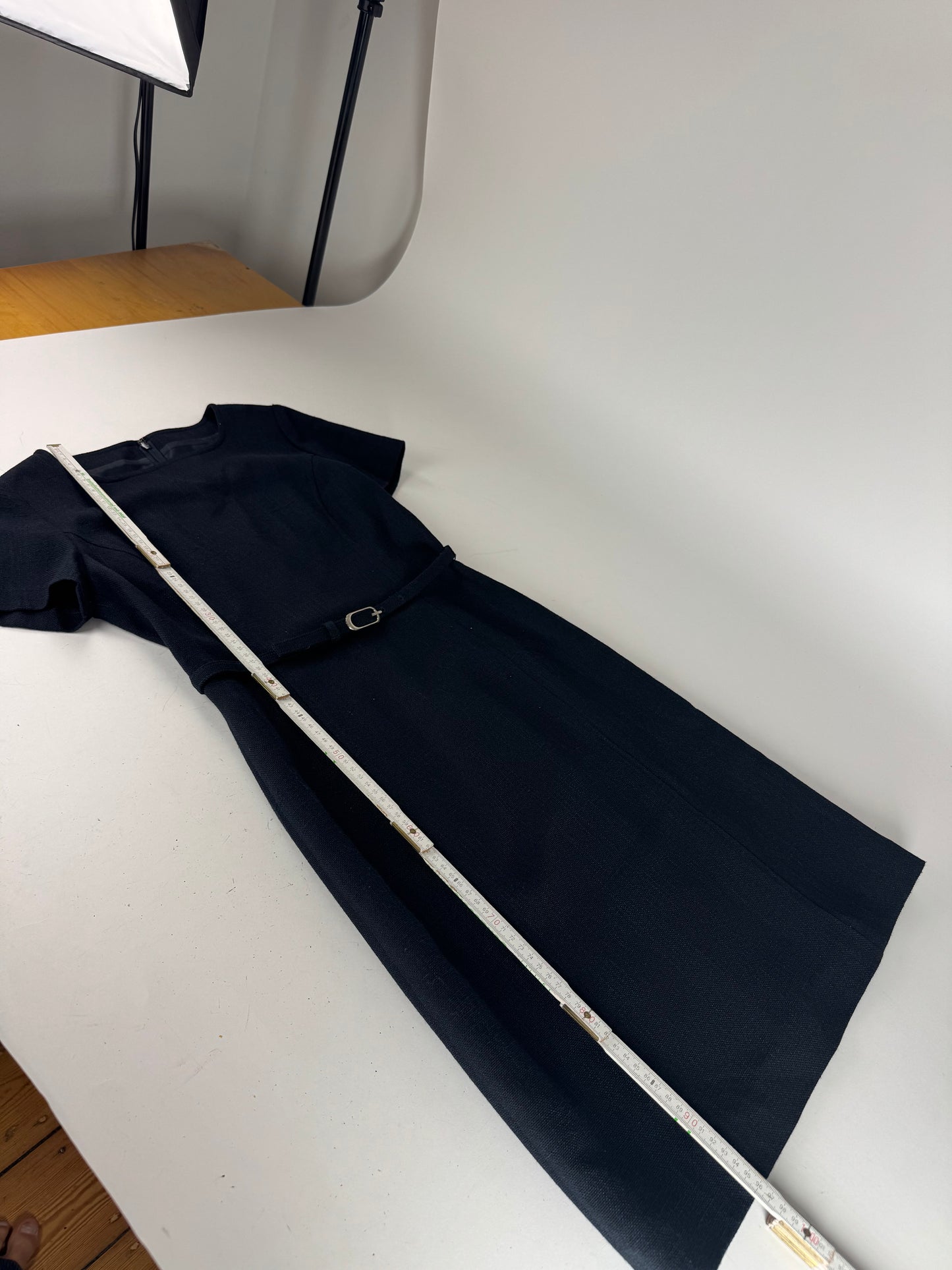 Vintage Courreges Dress Black 36/S