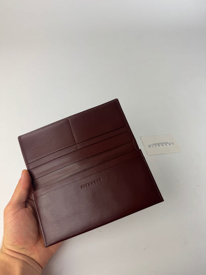 Vintage Givenchy Leather Card Holder ID Holder Brown