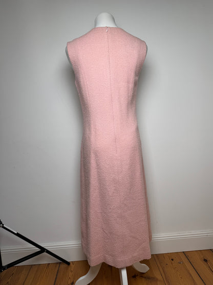 Vintage Balenciaga Wool Dress M pink