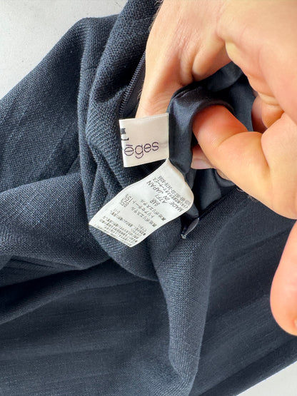 Vintage Courreges Dress Black 36/S