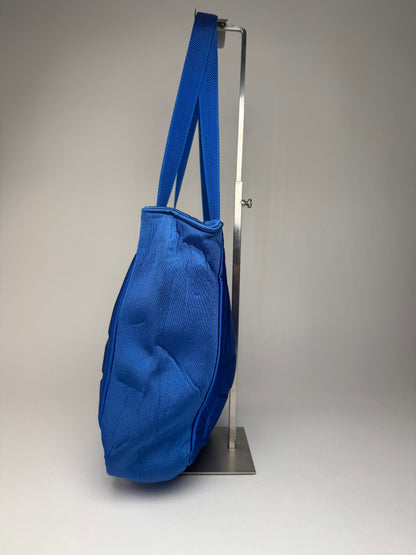 Vintage Jean Paul Gaultier Canvas Polyester Bag Blue