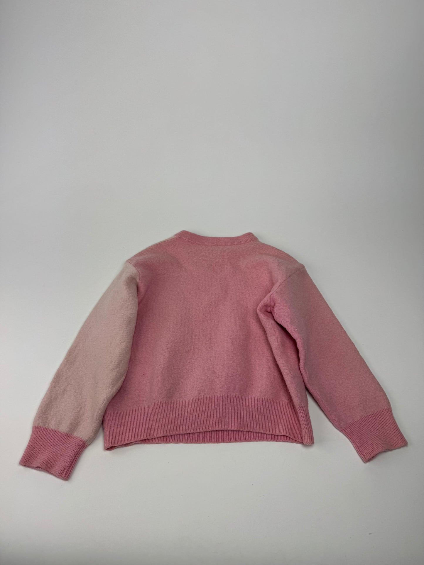 Vintage Courreges Wool Sweater XS pink