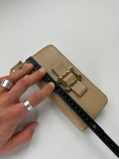 Vintage Vivienne Westwood Leather wallet Beige