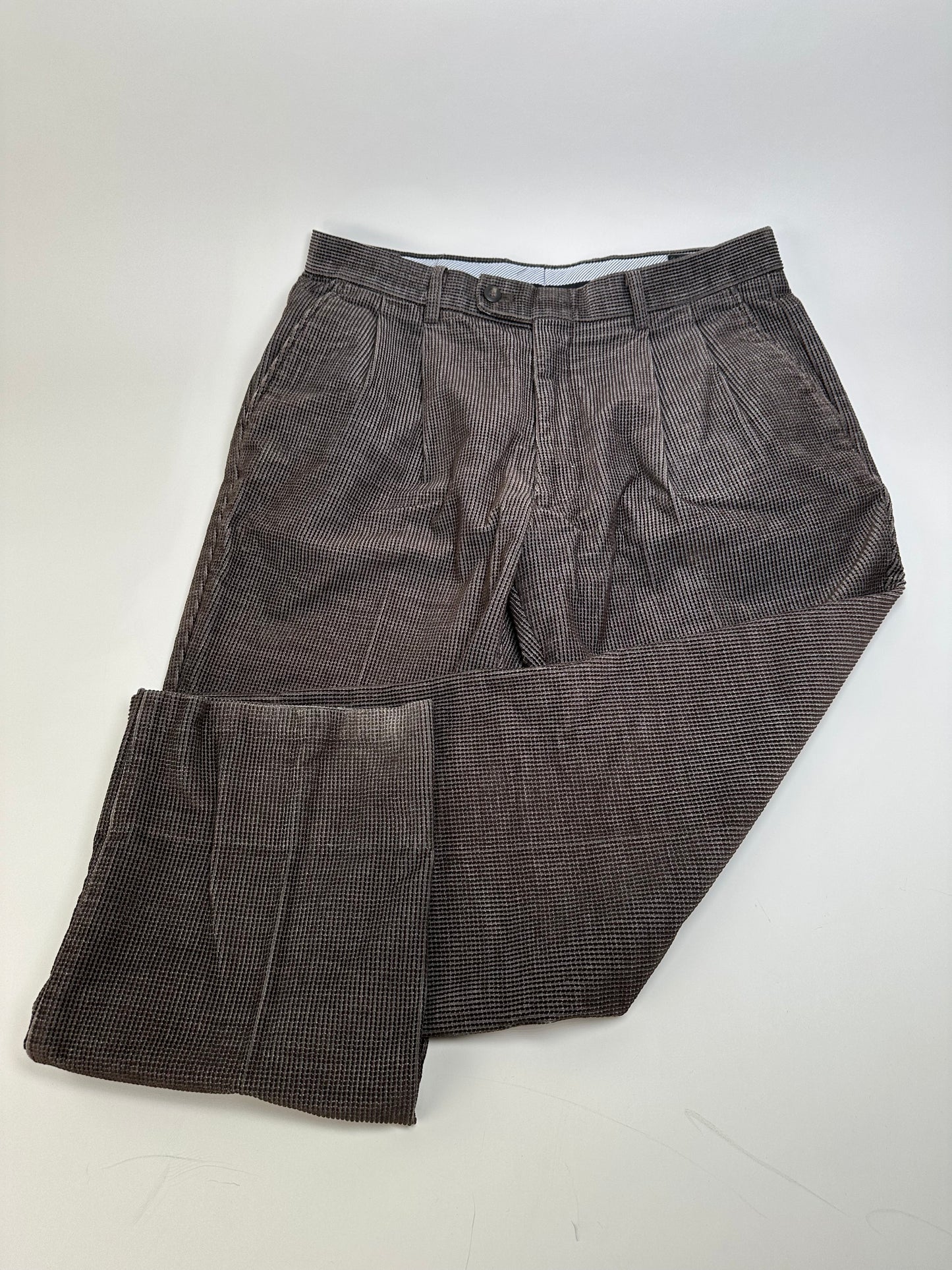 Vintage Kansai Yamamoto Woven Trousers Brown L