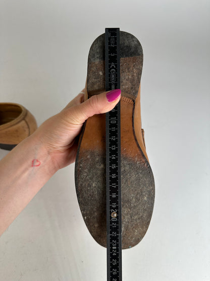 Vintage Gucci Horsebit Leather Loafers Tan EU37,5