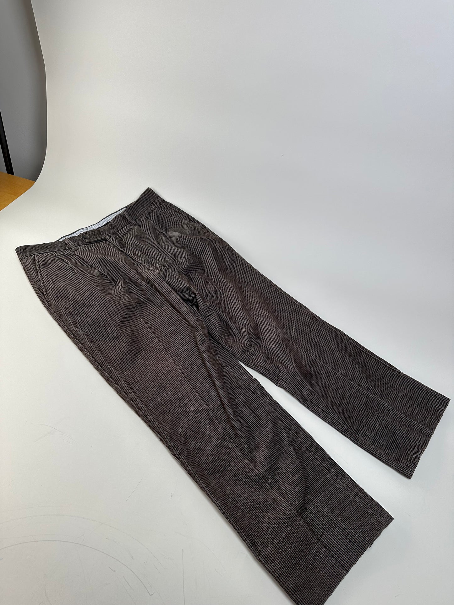 Vintage Kansai Yamamoto Woven Trousers Brown L
