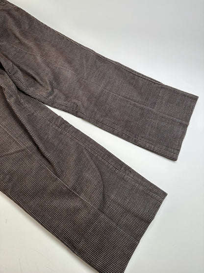 Vintage Kansai Yamamoto Woven Trousers Brown L