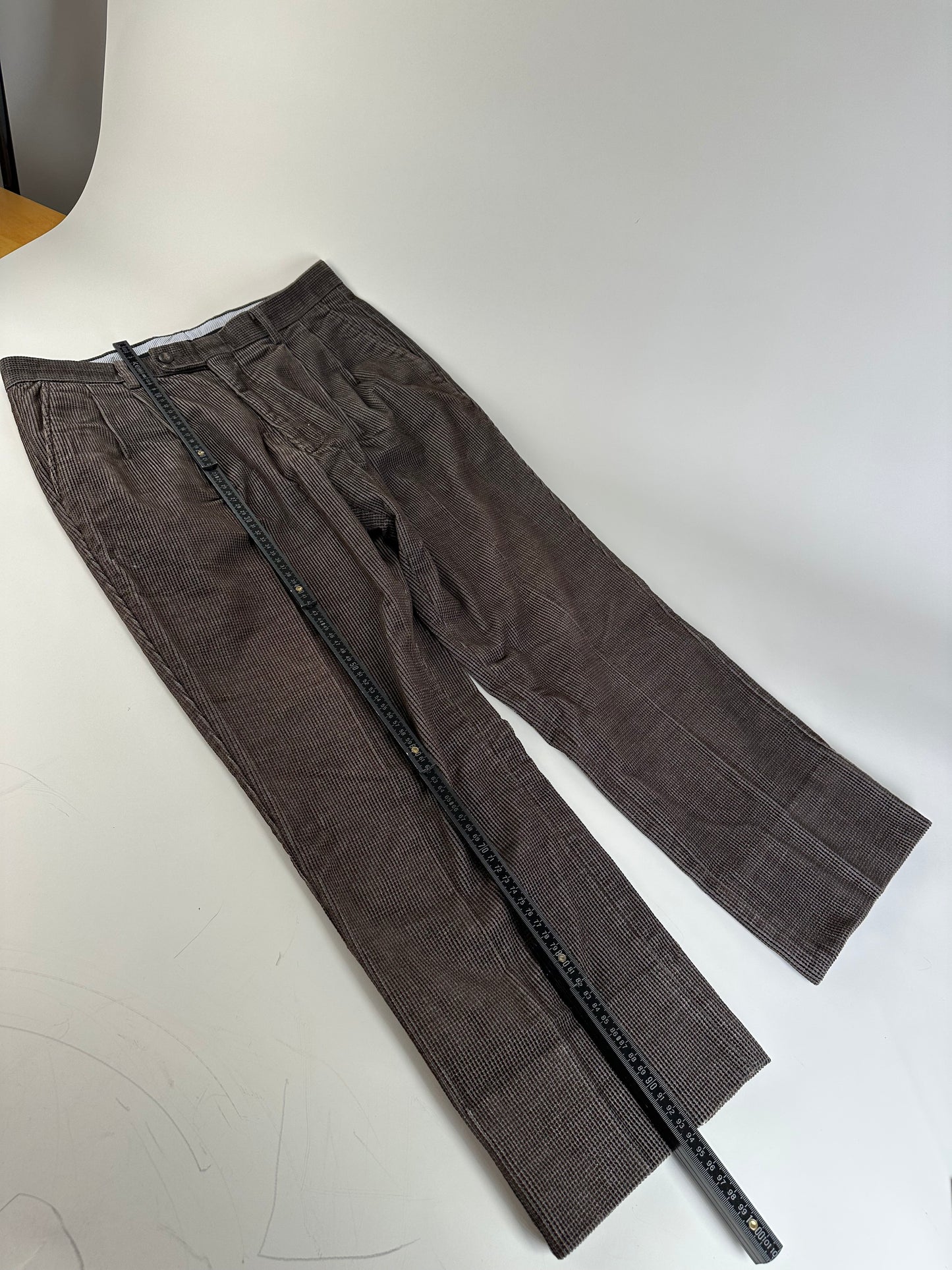 Vintage Kansai Yamamoto Woven Trousers Brown L