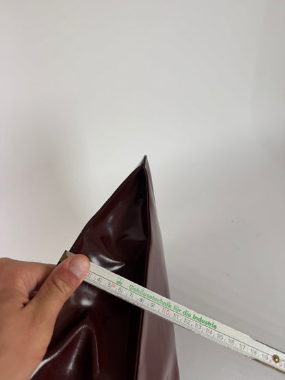 Sac Gucci vintage en cuir verni violet