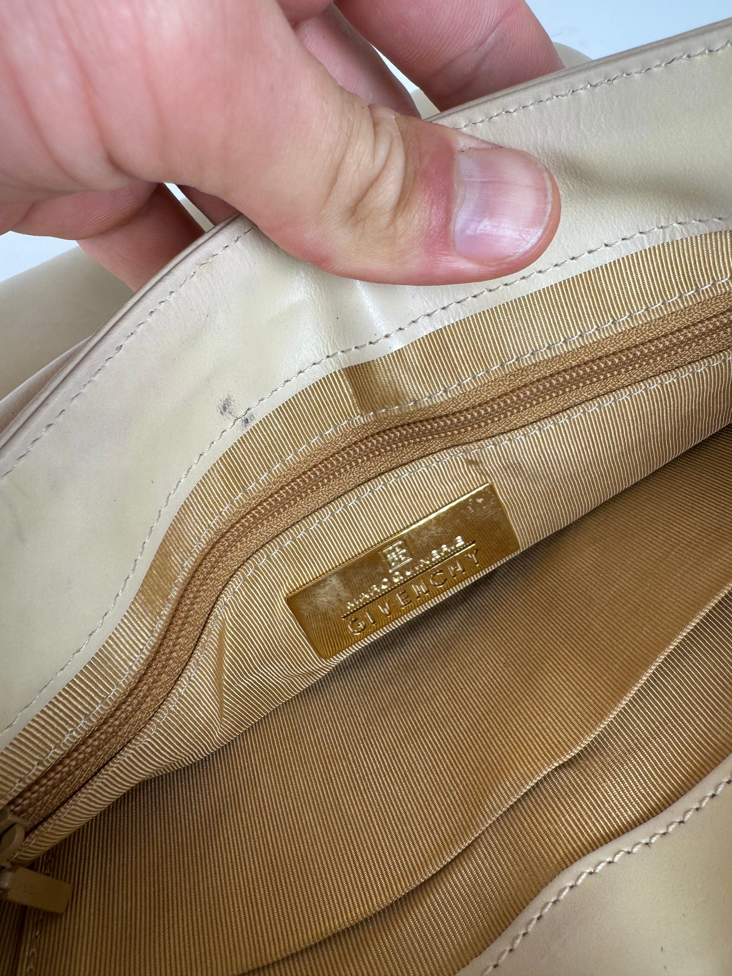 Sac Givenchy vintage beige