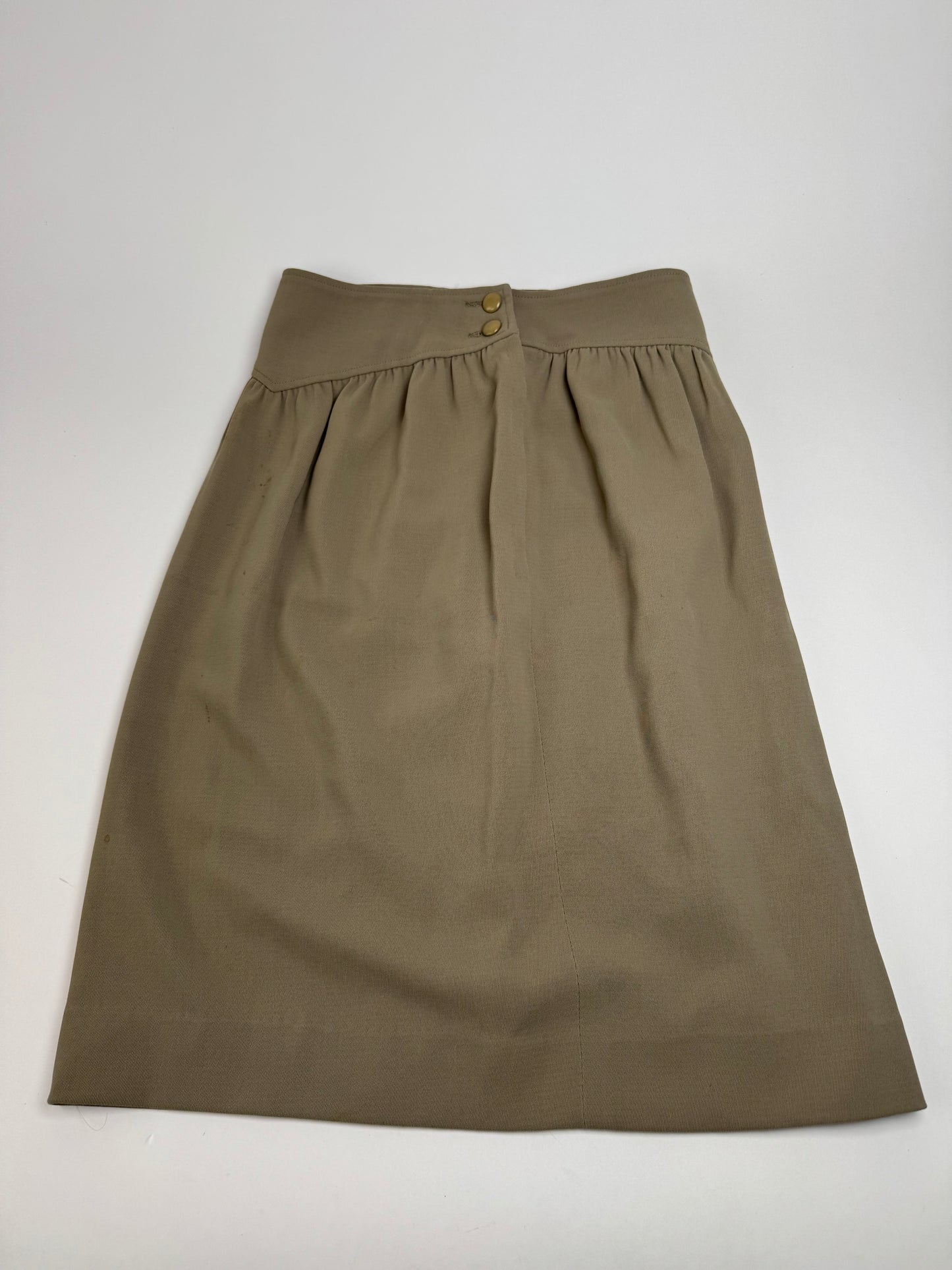 Vintage Dior Skirt Khaki M