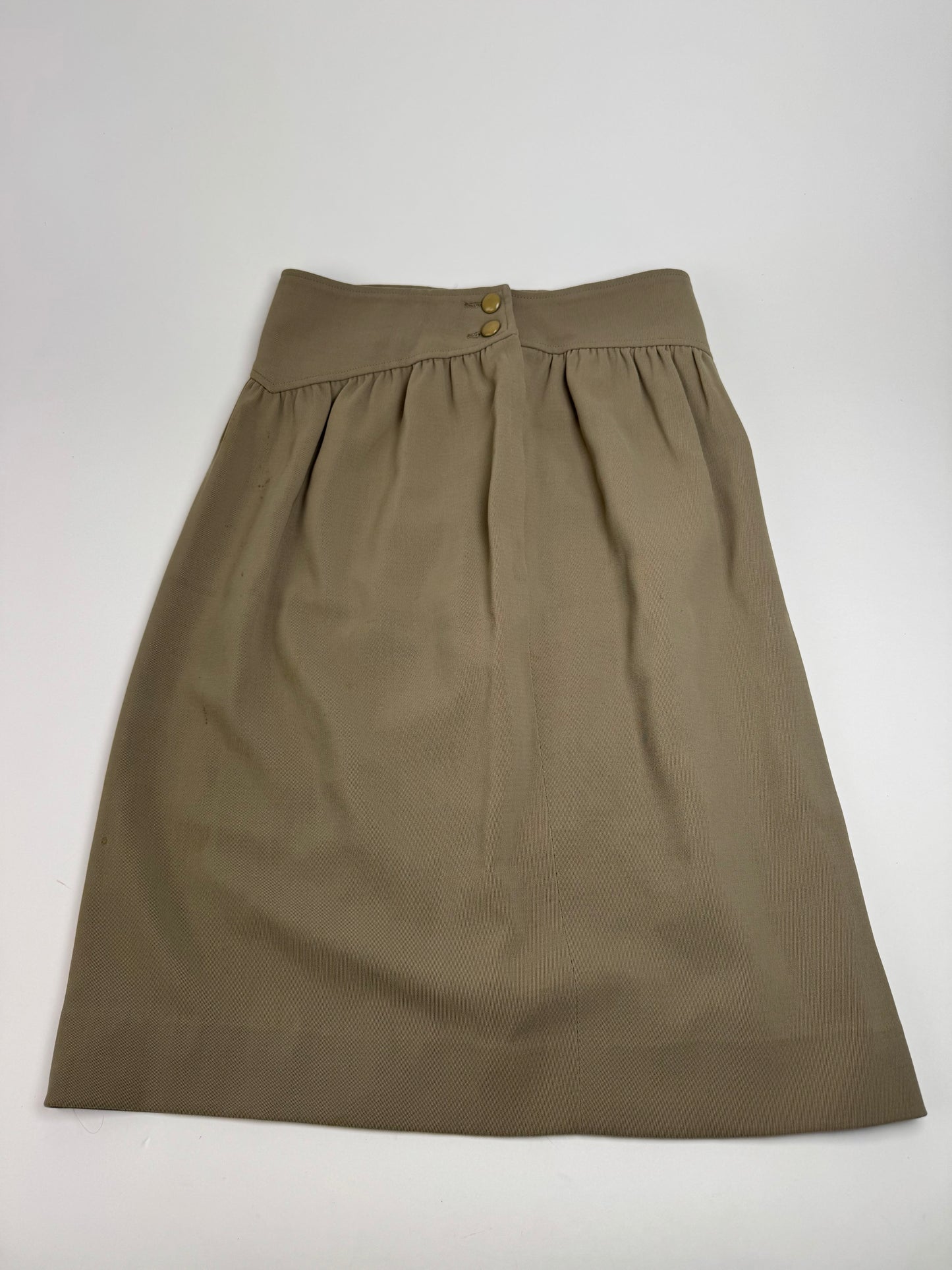 Vintage Dior Skirt Khaki M