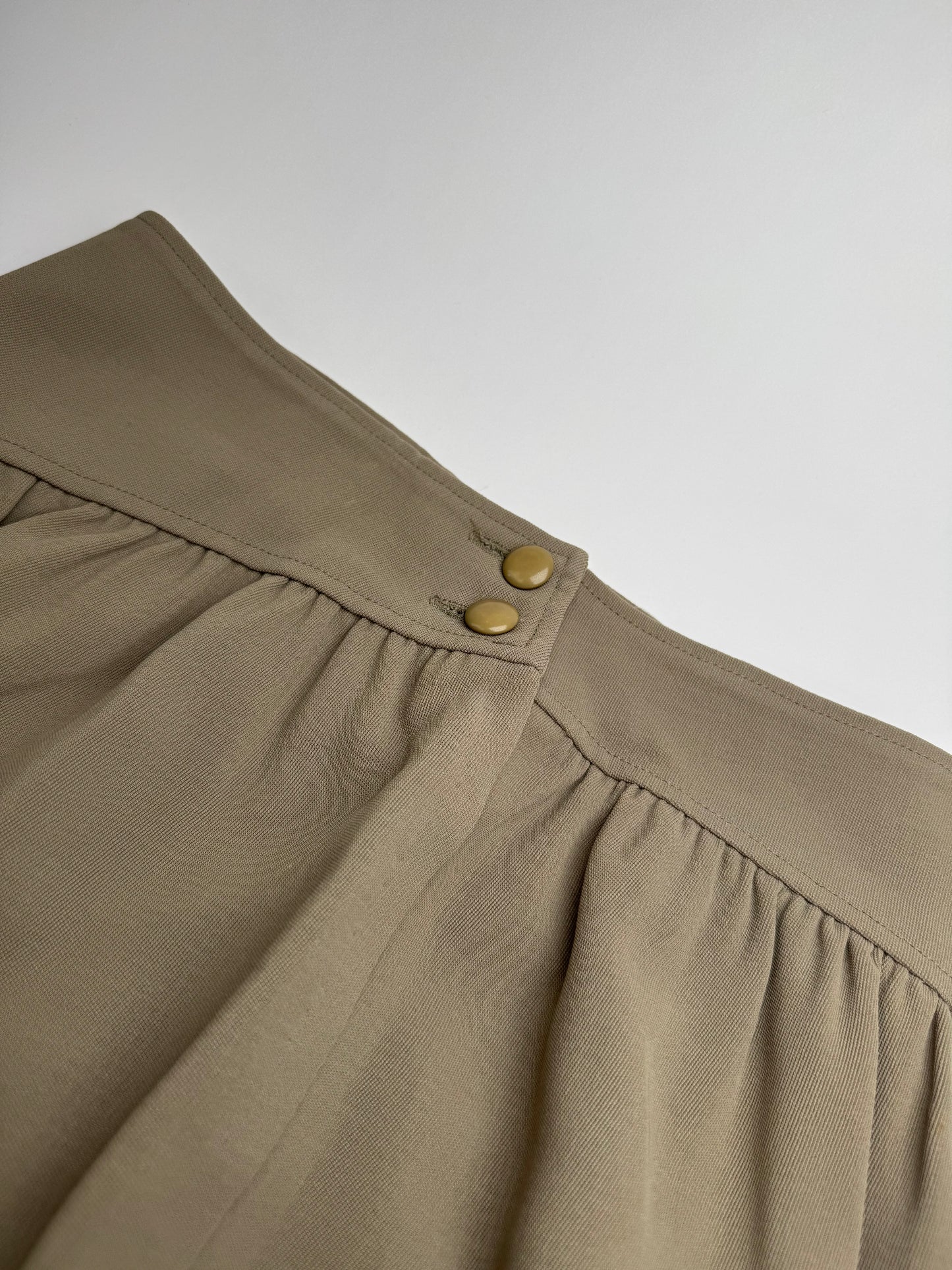 Vintage Dior Skirt Khaki M