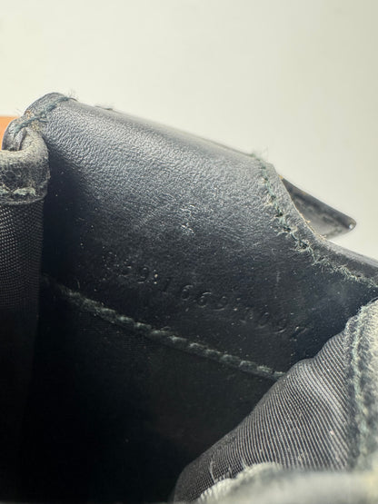 Vintage Gucci Leather Mini Handbag Black