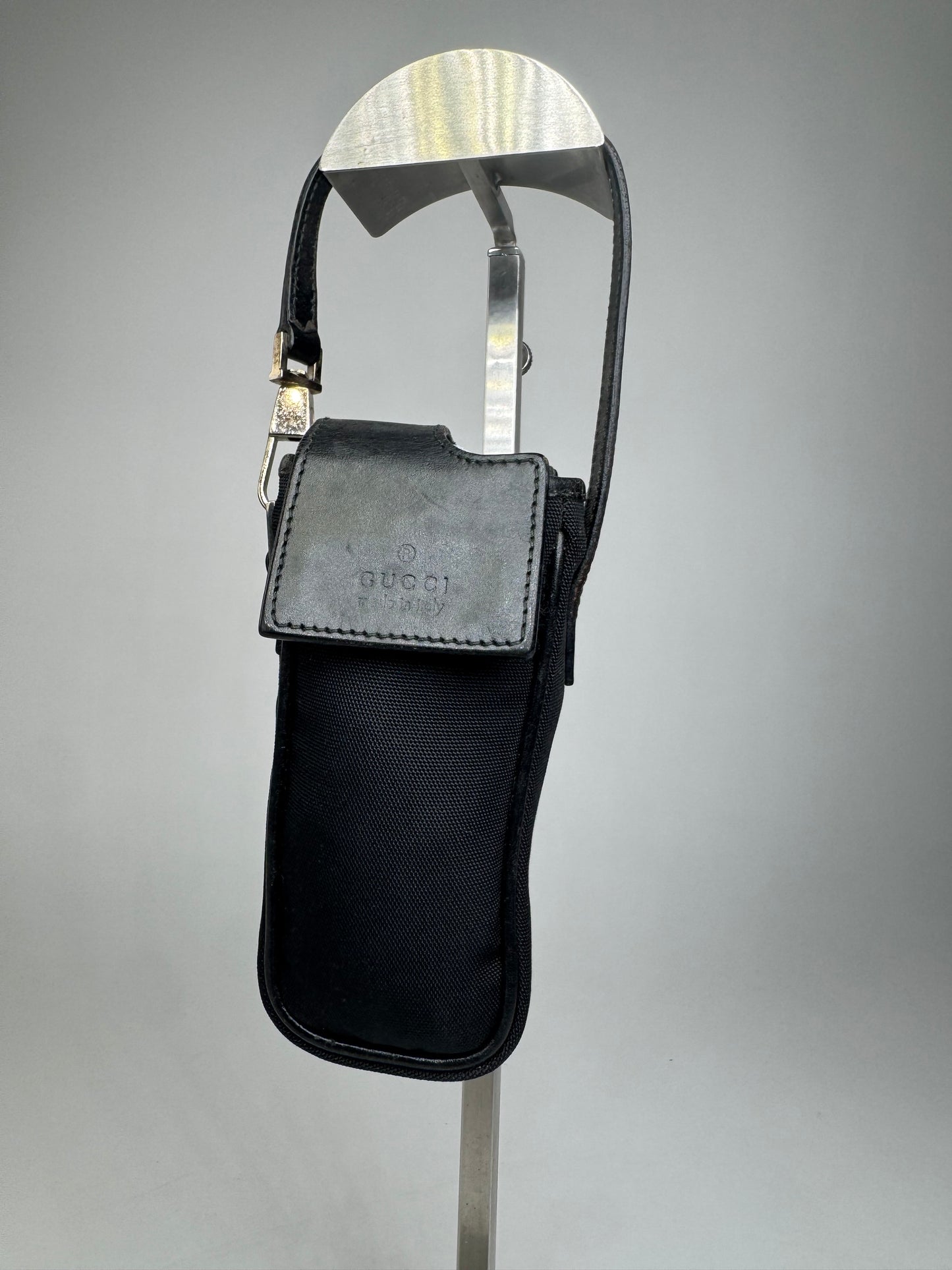 Vintage Gucci Leather Mini Handbag Black