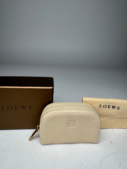Vintage Loewe Madrid Mini Bag White