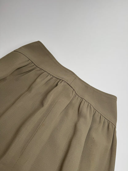 Vintage Dior Skirt Khaki M