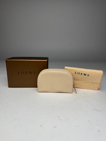 Vintage Loewe Madrid Mini Bag White
