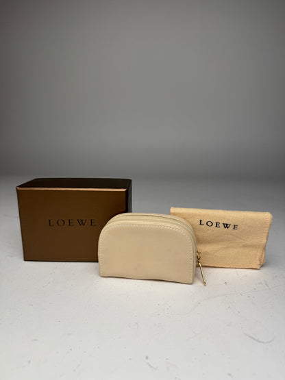 Vintage Loewe Madrid Mini Bag White