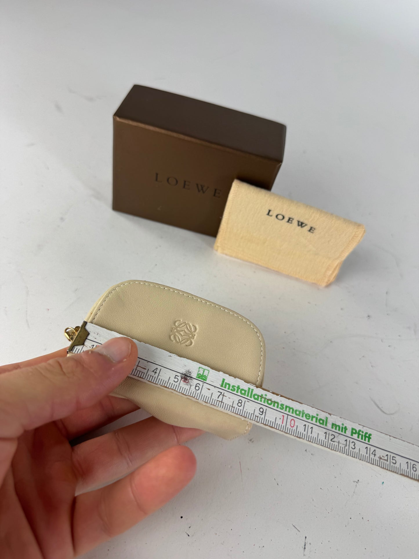 Vintage Loewe Madrid Mini Bag White