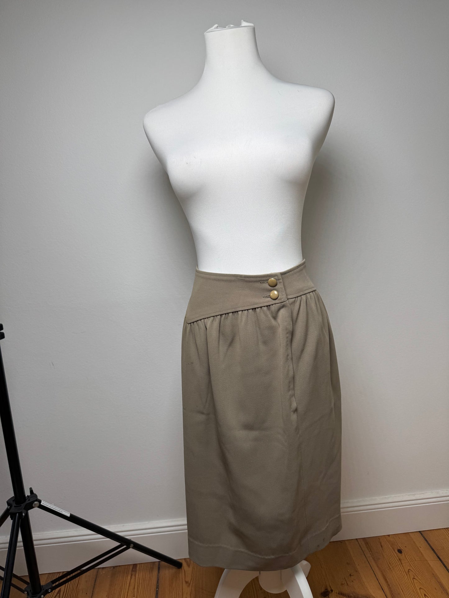 Vintage Dior Skirt Khaki M