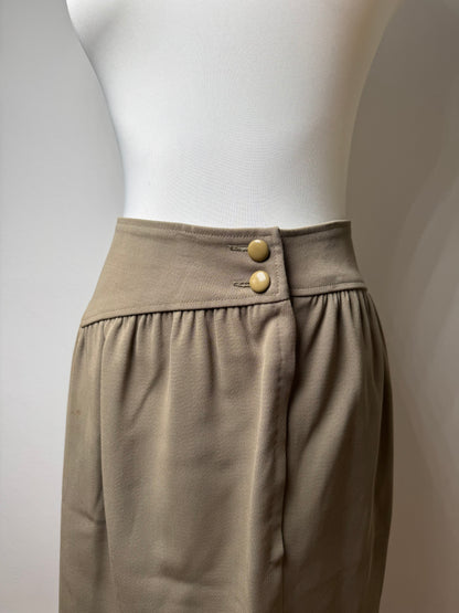 Vintage Dior Skirt Khaki M