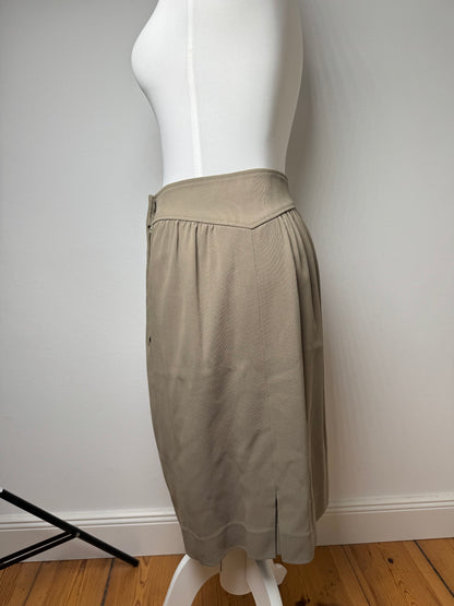 Vintage Dior Skirt Khaki M