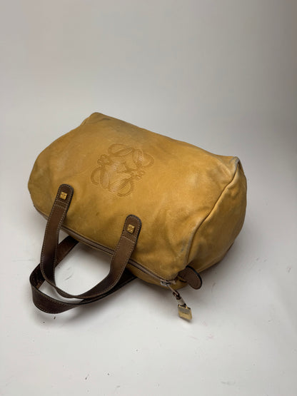 Vintage Loewe Madrid Bag camel