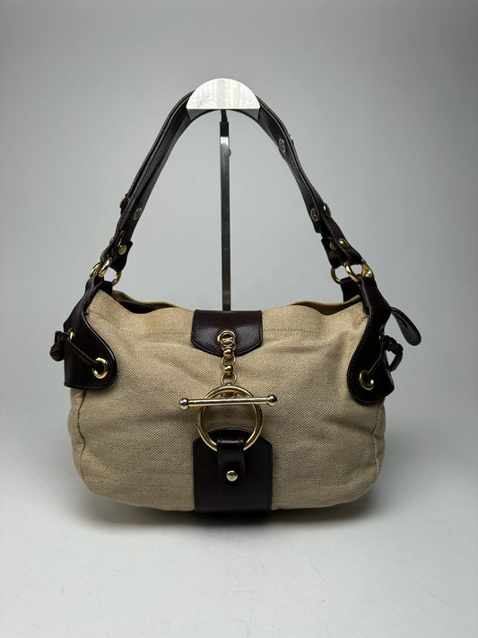 Vintage Marni Handbag Beige Brown