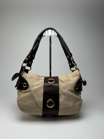 Vintage Marni Handbag Beige Brown