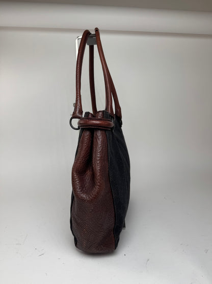 Gucci Monogram Bah Vintage Noir Marron