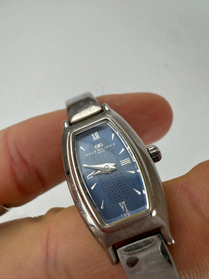 Balenciaga vintage Quartz Steel Watch Silver