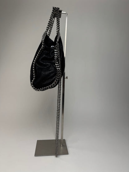 Vintage Stella Mc Cartney Vegan Leather Falabella 2Way Bag black