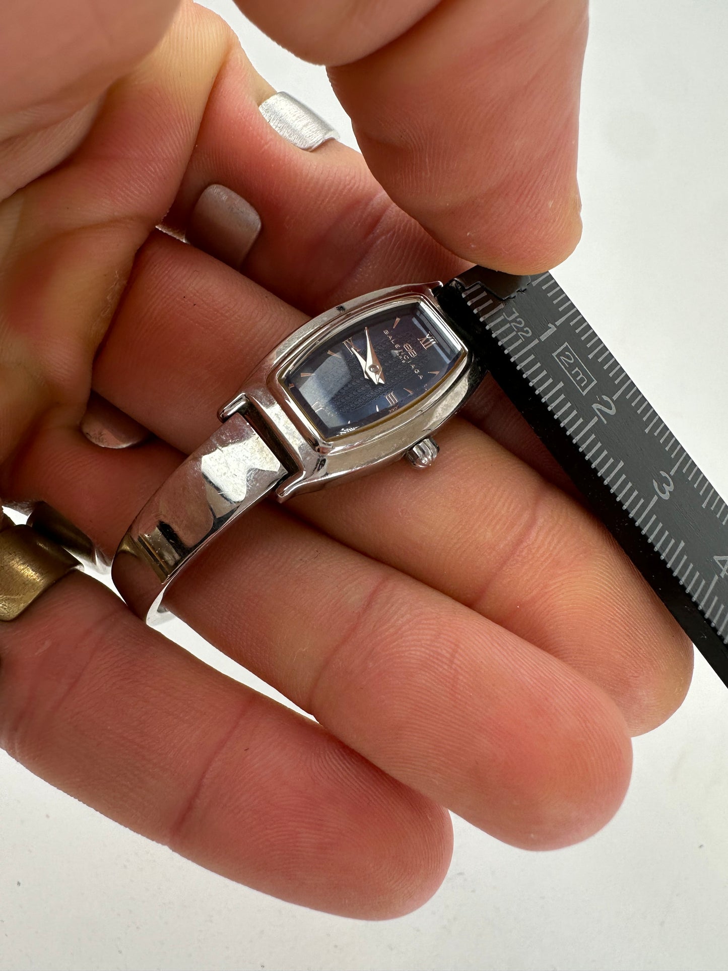 Balenciaga vintage Quartz Steel Watch Silver