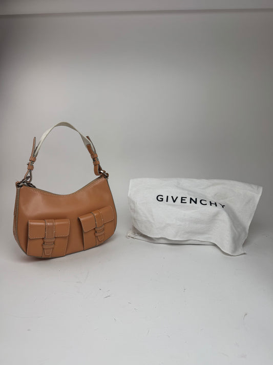 Sac vintage en cuir Givenchy marron