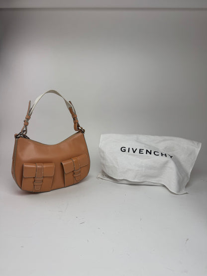 Sac vintage en cuir Givenchy marron
