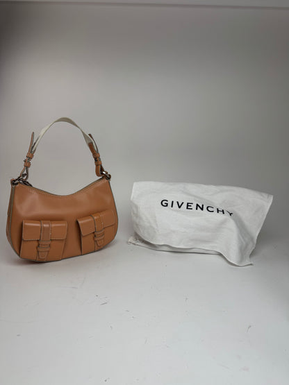 Sac vintage en cuir Givenchy marron
