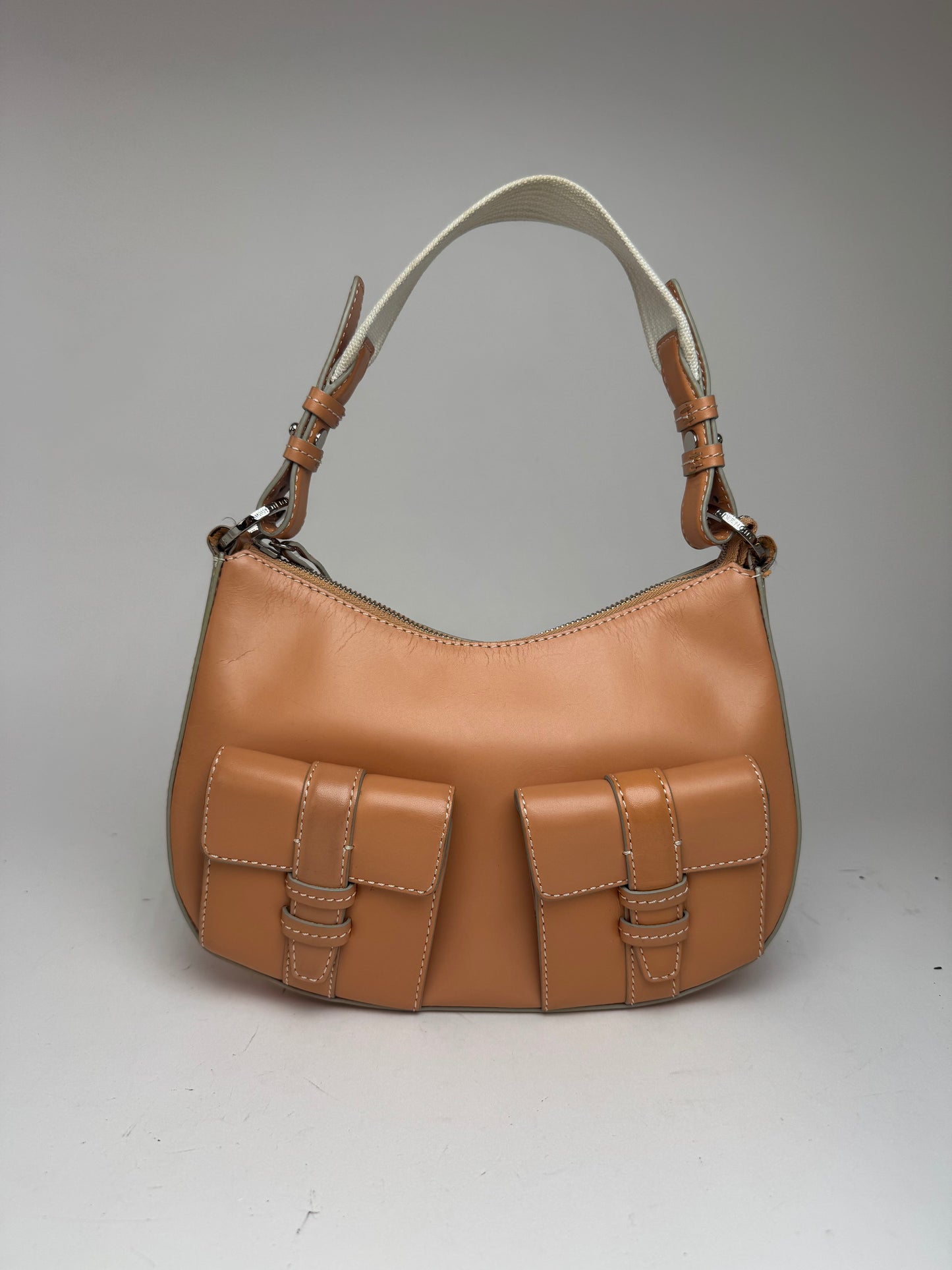 Sac vintage en cuir Givenchy marron