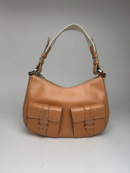 Sac vintage en cuir Givenchy marron