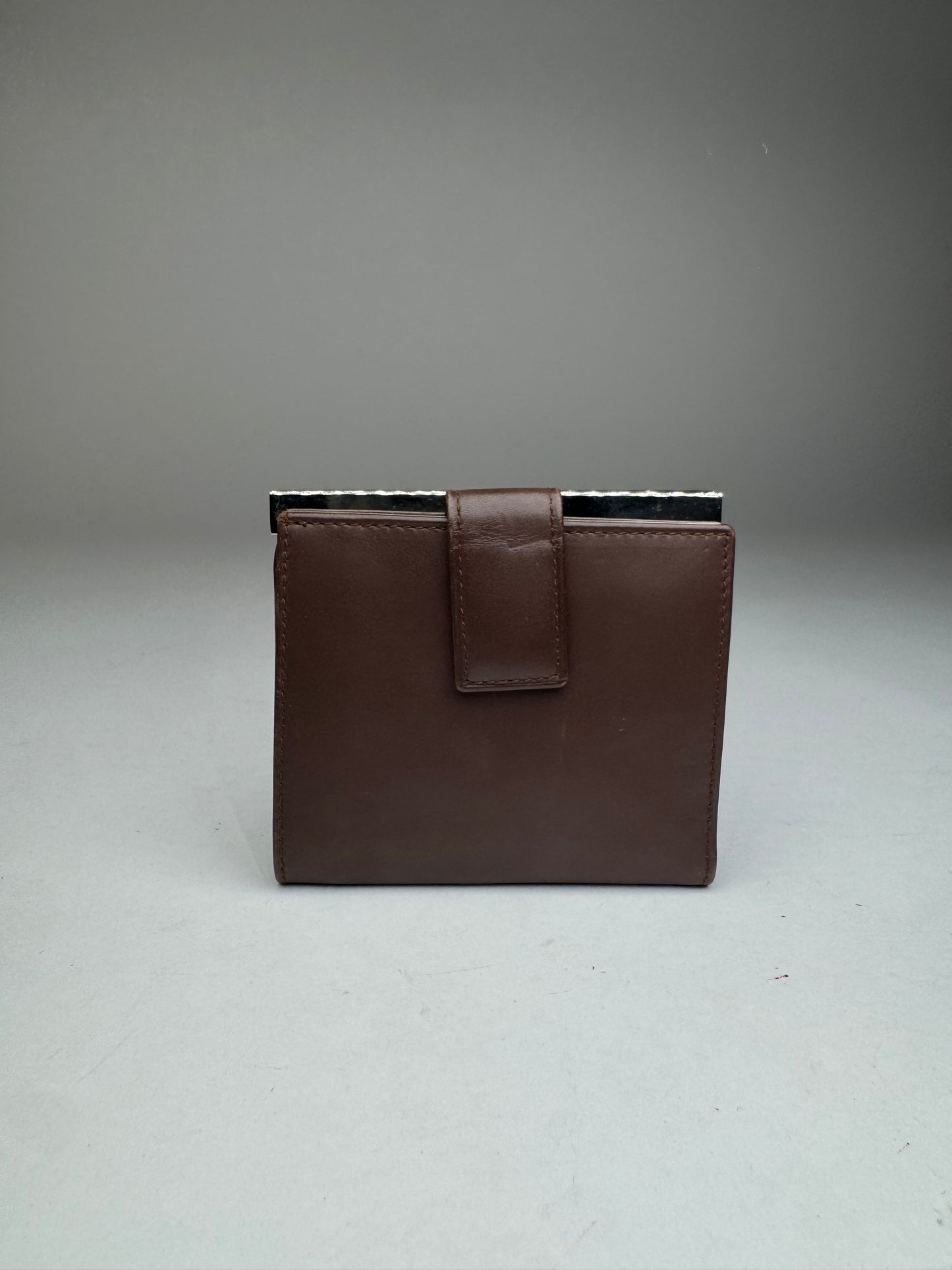 Vintage Salvatore Ferragamo Leather wallet brown