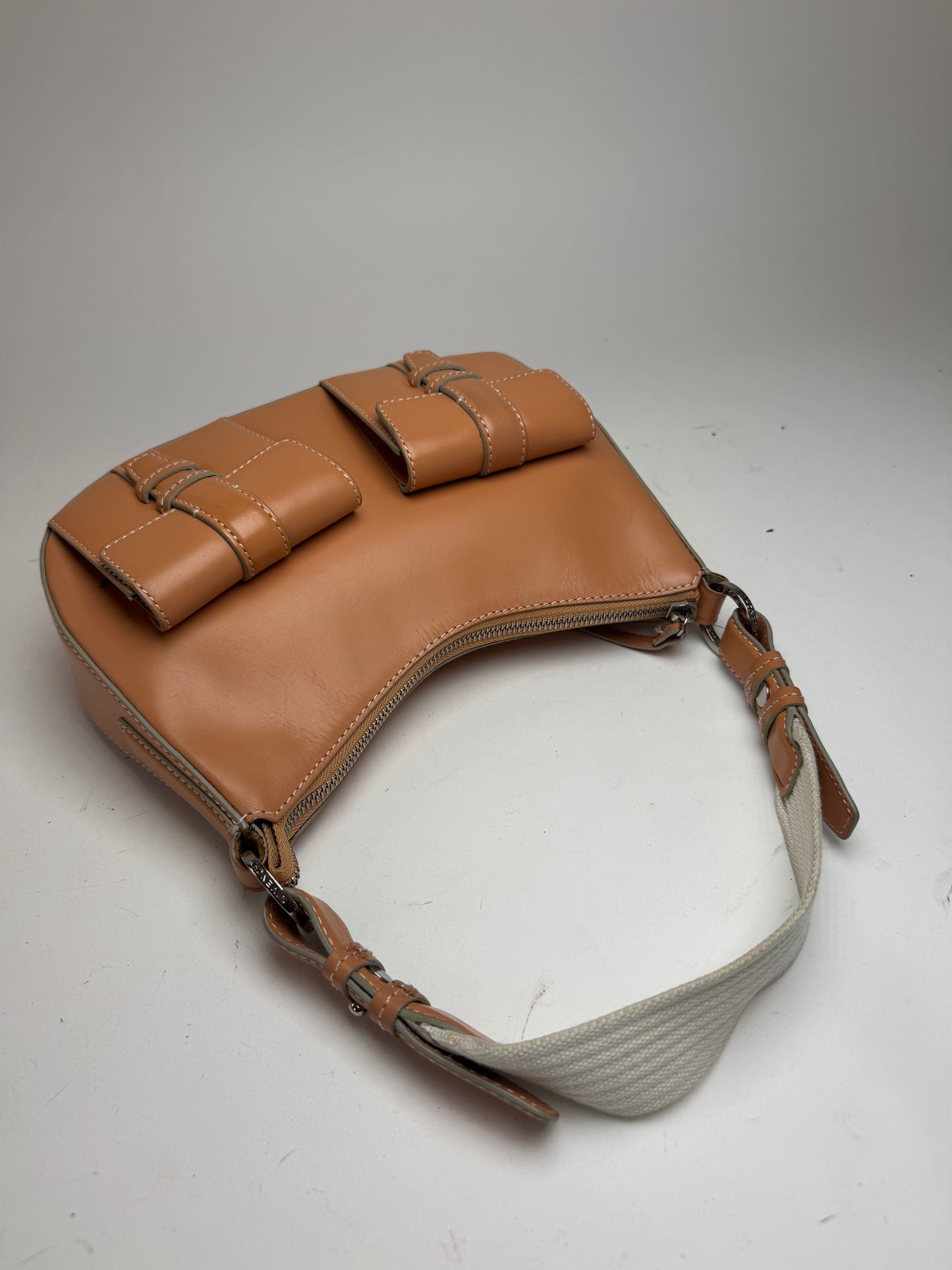 Sac vintage en cuir Givenchy marron