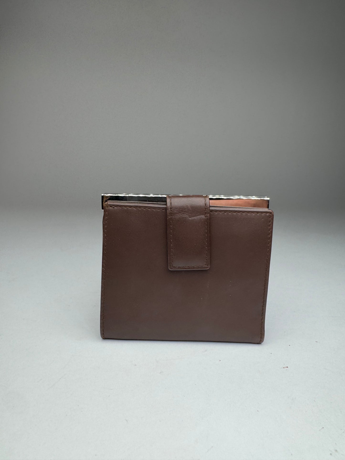 Vintage Salvatore Ferragamo Leather wallet brown