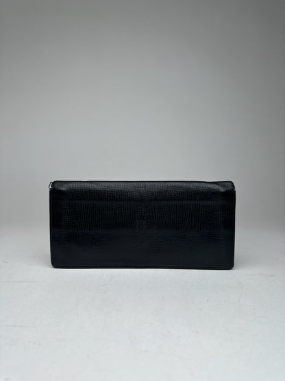 Vintage Loewe Madrid Leather ID holder black