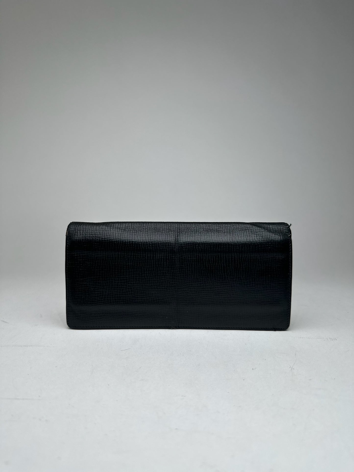 Vintage Loewe Madrid Leather ID holder black