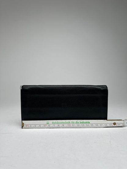 Vintage Loewe Madrid Leather ID holder black